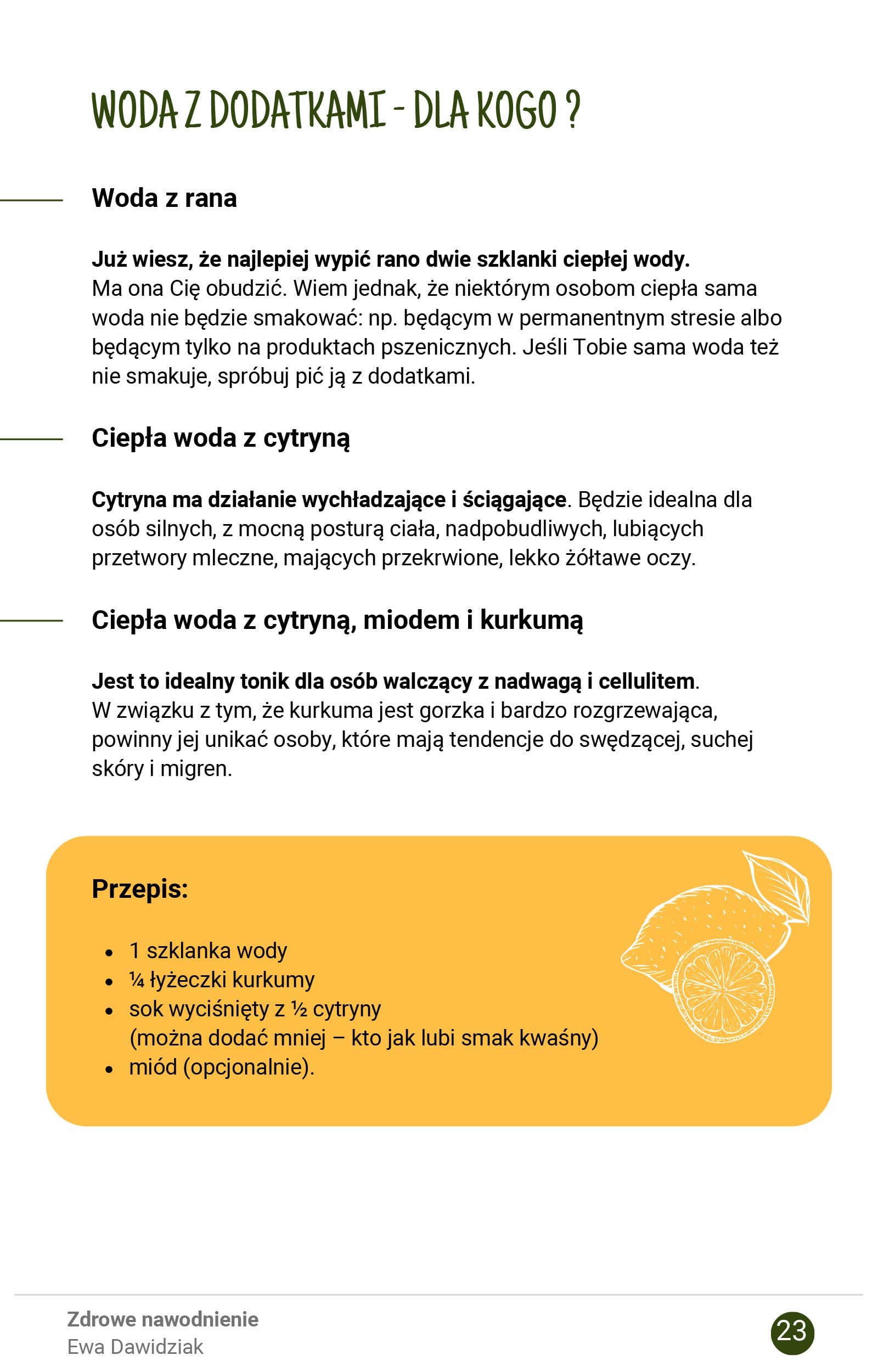 Ebook: Zdrowe Nawodnienie - obrazek 3